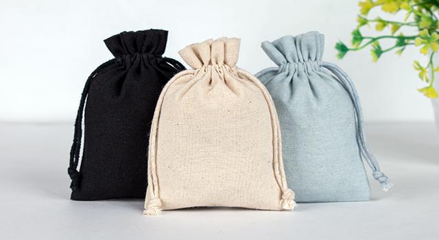 Plain Cotton Pouches