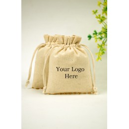 Pack of 25pcs Bottom Lace Jewelry Potli, Personalized Jewelry Pouch, Gift Packaging Bags, Jewelry Pouches Wholesale
