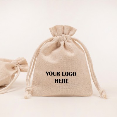 Pack of 25pcs Jewelry Potli, Personalized Jewelry Bags, Gift Packaging Bags, 100% Organic Jewelry Pouches, Jewelry Bags Wholesale