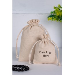 Pack of 25pcs Jewelry Potli, Personalized Jewelry Bags, Gift Packaging Bags, 100% Organic Jewelry Pouches, Jewelry Bags Wholesale