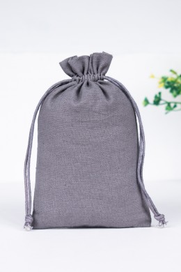 Gray Pack of 25pcs Jewelry Potli, Personalized Jewelry Pouch Gift Packaging Bags