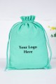 Pack of 25pcs White Jewelry Potli, Personalized Jewelry Pouch Gift Packaging Bags