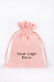 Light Pink Pack of 25pcs Jewelry Potli, Personalized Jewelry Pouch Gift Packaging Bags