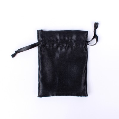 Pack of 25pcs Bluish Gray Satin Jewelry Potli, Personalized Jewelry Pouch, Gift Packaging Bags, Satin Bags & Pouch