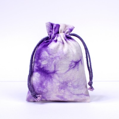 Pack of 25pcs Tye Dye Jewelry Potli, Personalized Jewelry Pouch, Gift Packaging Bags