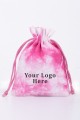 Pack of 25pcs Yellow Tye-Dye Jewelry Potli, Personalized Jewelry Pouch Gift Packaging Bags